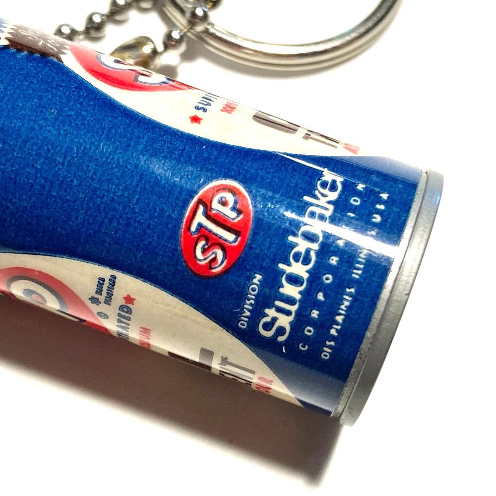 STP Oil Treatment Key Chain w Penlight, ca 1960s - Picture 4 of 6
